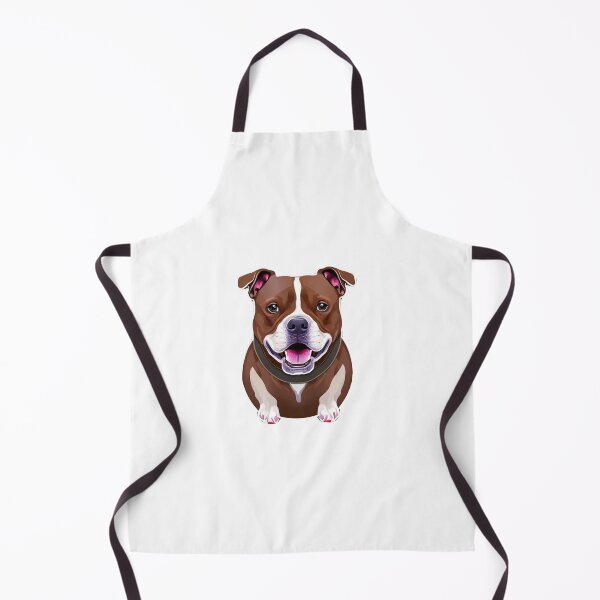 Item preview, Cute Panting Dog Brown Puppy Cartoon sticker designed and sold by Bloomin' Arty Families.