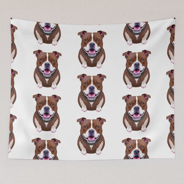 Item preview, Cute Panting Dog Brown Puppy Cartoon sticker designed and sold by Bloomin'  Arty Families.