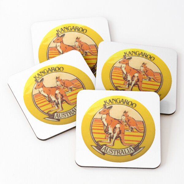 Item preview, Retro Kangaroo Australia designed and sold by OCNau.