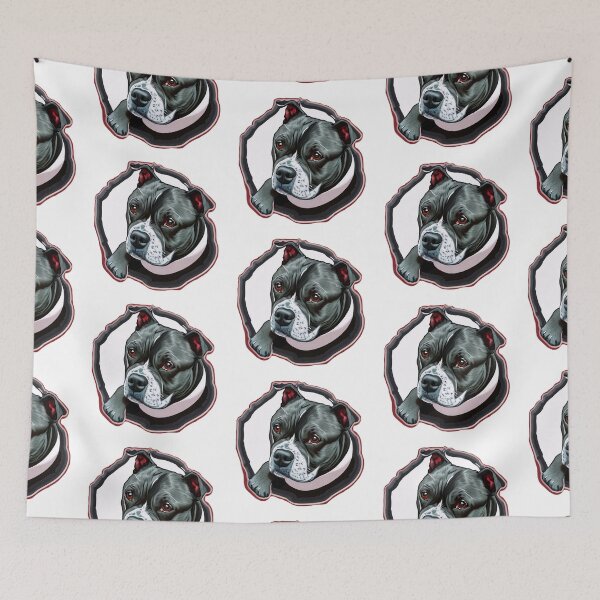 Item preview, Black and white Puppy Cartoon sticker designed and sold by Bloomin'  Arty Families.