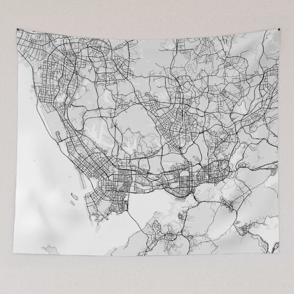 Item preview, Shenzhen City Map of China - Light designed and sold by deMAP.