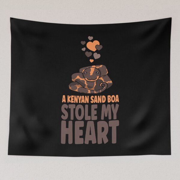 Item preview, A Kenyan Sand Boa Stole My Heart  designed and sold by eternallygifted.