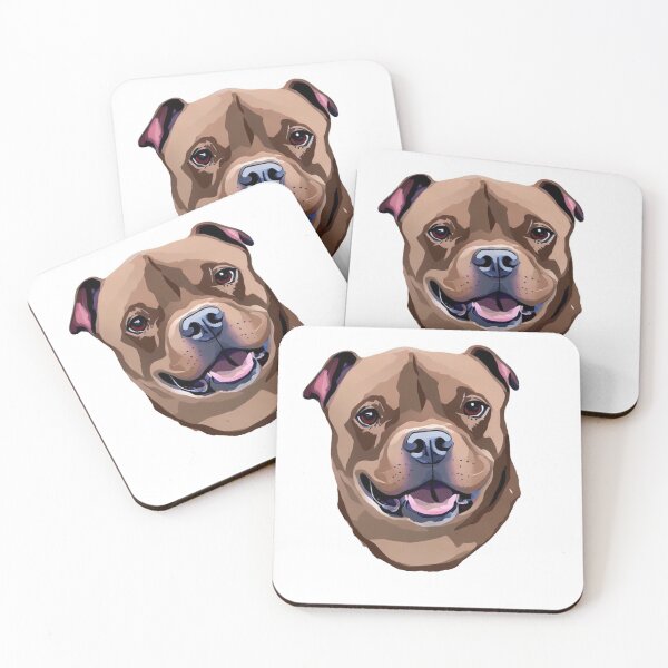 Item preview, Cute Panting Dog Brown Puppy Cartoon sticker designed and sold by Bloomin'  Arty Families.