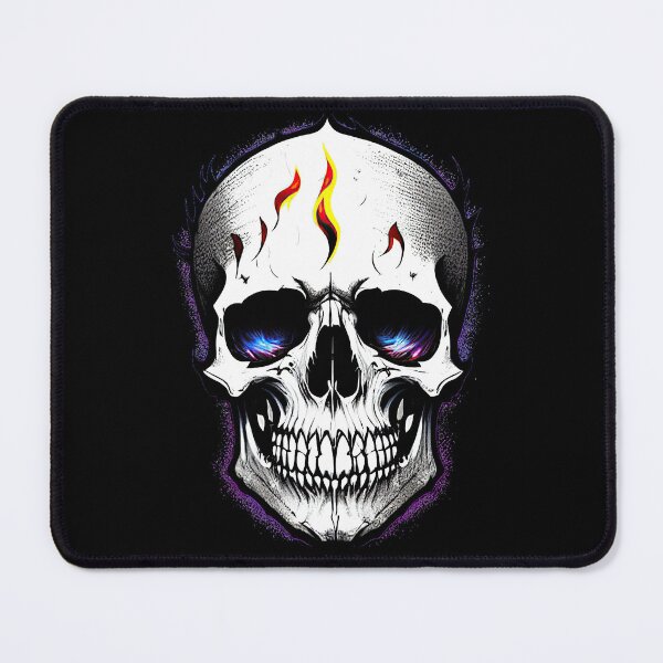 Item preview, skull with purple eyes. designed and sold by adiel14.