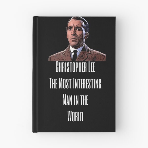 Item preview, Christopher Lee, Man of the World designed and sold by LisaMPierce1990.