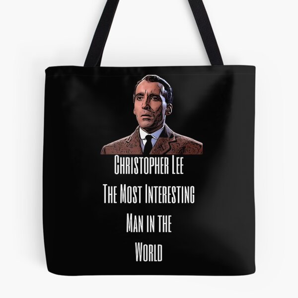 Item preview, Christopher Lee, Man of the World designed and sold by LisaMPierce1990.