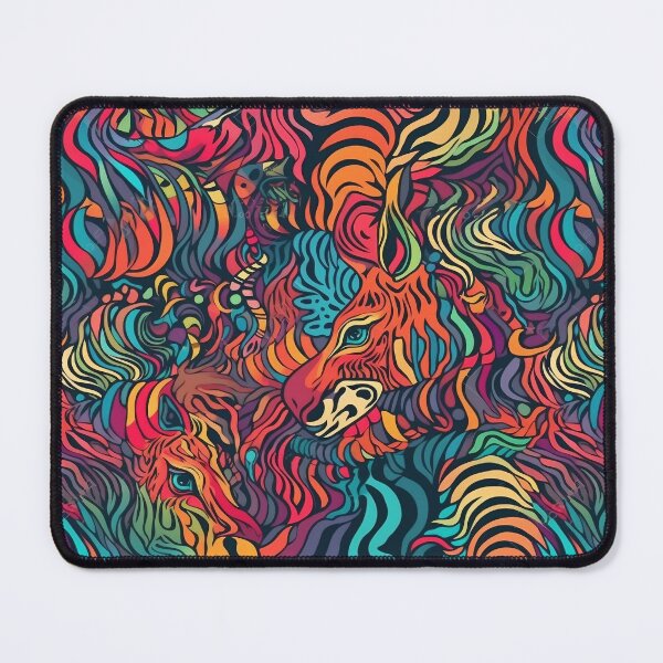 Item preview, Psychedelic Safari Animal Zebra Pattern #2 designed and sold by NextEchelon.