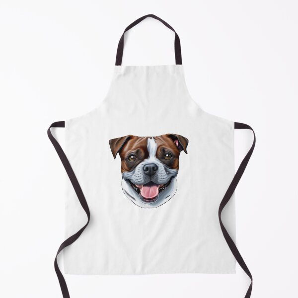 Item preview, Cute Panting Dog Brown and white Puppy Cartoon sticker designed and sold by Bloomin' Arty Families.