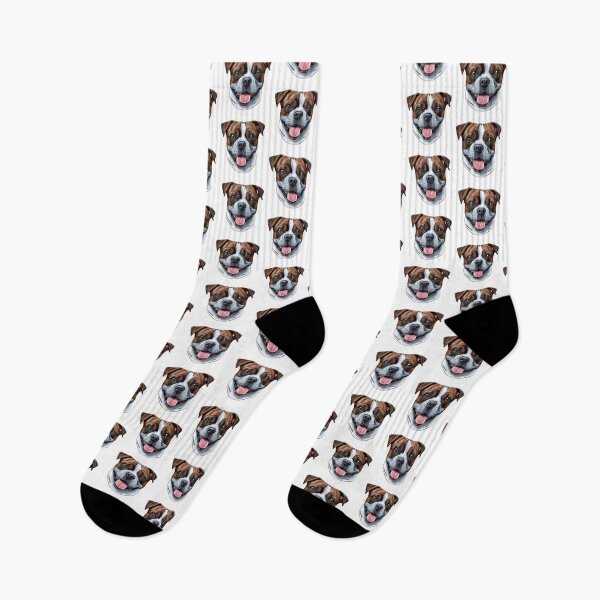 Item preview, Cute Panting Dog Brown and white Puppy Cartoon sticker designed and sold by Bloomin'  Arty Families.