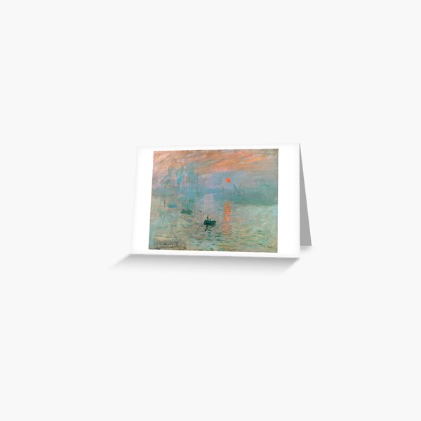 Item preview, Claude Monet Impression, Sunrise designed and sold by Fine Artworks.