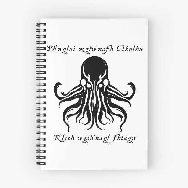 Item preview, Dead Cthulhu Waits Dreaming (Black) designed and sold by Graffeine Art.