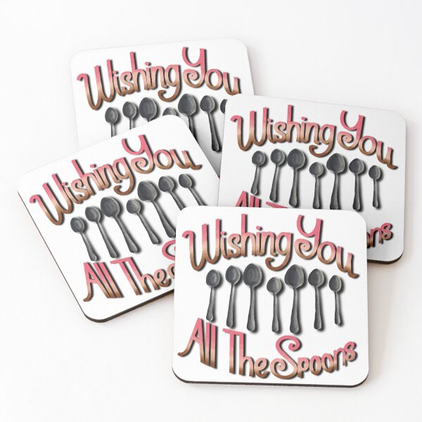 Item preview, Wishing You All the Spoons Pink designed and sold by AnchoredMae.