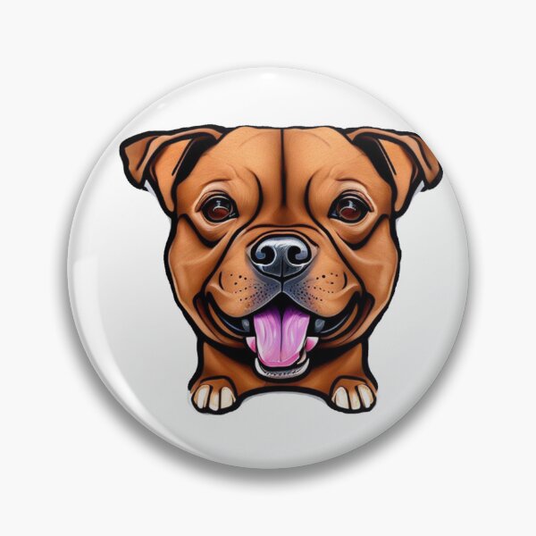Item preview, Cute Brown Puppy Panting Dog Cartoon sticker designed and sold by Bloomin'  Arty Families.