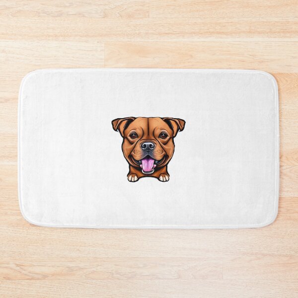 Item preview, Cute Brown Puppy Panting Dog Cartoon sticker designed and sold by Bloomin'  Arty Families.