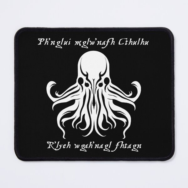 Item preview, Dead Cthulhu Waits Dreaming (White) designed and sold by Graffeine Art.