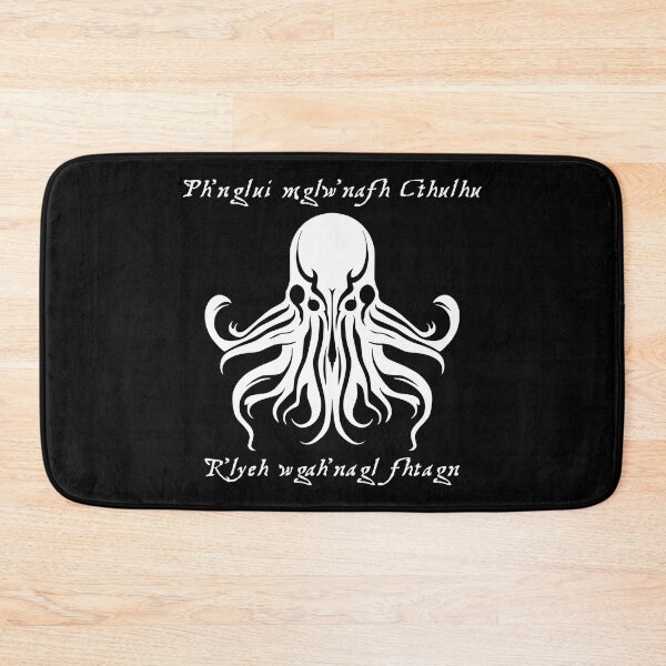 Item preview, Dead Cthulhu Waits Dreaming (White) designed and sold by Graffeine Art.