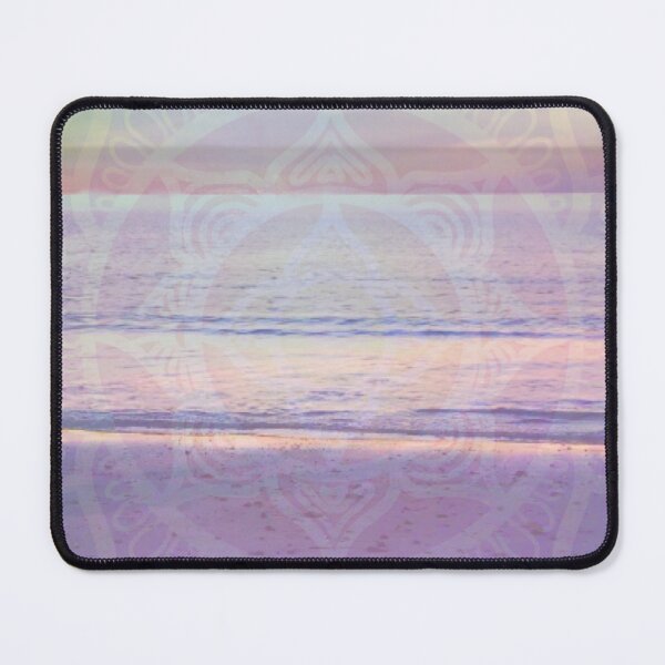 Item preview, Pink Rainbow Beach Mandala designed and sold by danitacreate.