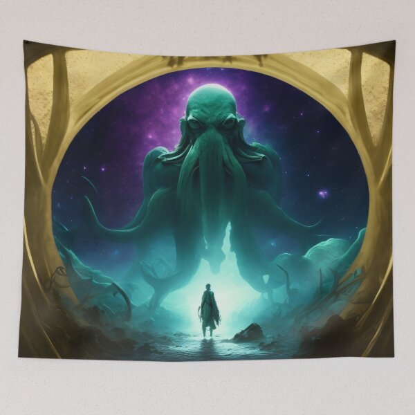 Item preview, "Cthulhu Ascends" by Perceptual Paradox Creations designed and sold by hobbit73.