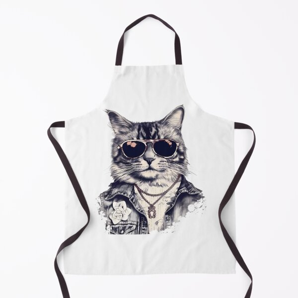 Item preview, 80s Denim Kitty Cat designed and sold by Bad Kitties.