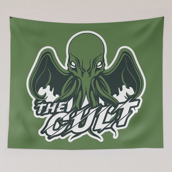 Item preview, The Cult (Fantasy Sports Logo) designed and sold by Graffeine Art.