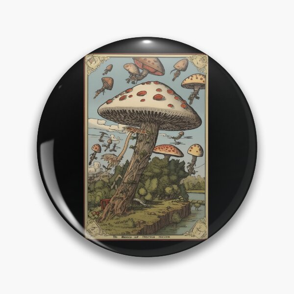 Item preview, Mushroom UFO Card designed and sold by keenaesthetic.