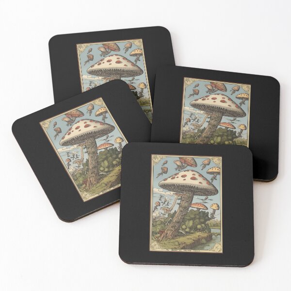 Item preview, Mushroom UFO Card designed and sold by keenaesthetic.