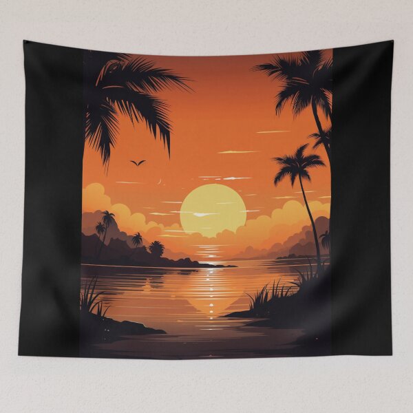Item preview, Orange Summer Night designed and sold by UlDesigns.
