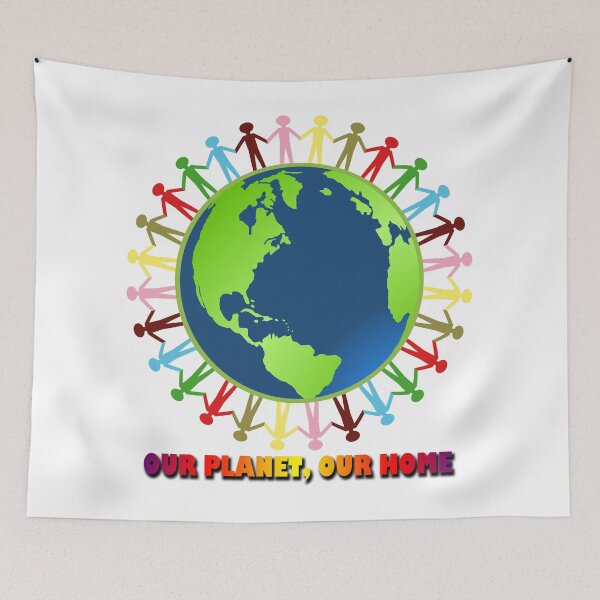 Item preview, Our planet, our home designed and sold by likbatonboot.