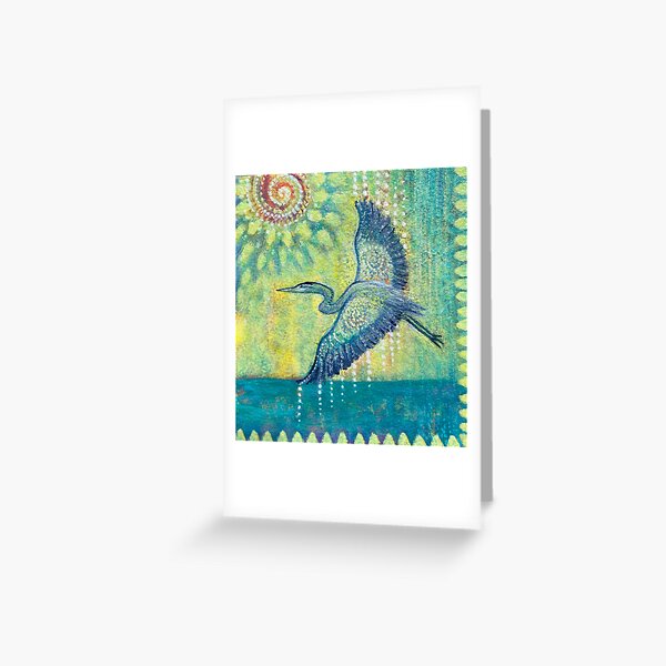 Artikel-Vorschau von Great Blue Heron Heilung, designt und verkauft von Margaret Trost.