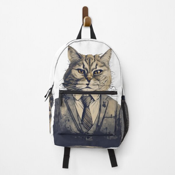 Item preview, Hard Day at the office Kitty Cat designed and sold by Bad Kitties.