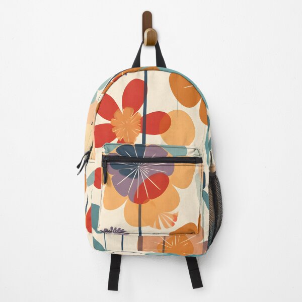 Item preview, Retro Floral | Minimalist | 60's Flowers designed and sold by StickeryPickery.