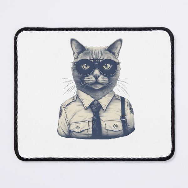Item preview, Officer Kitty Cat designed and sold by Bad Kitties.
