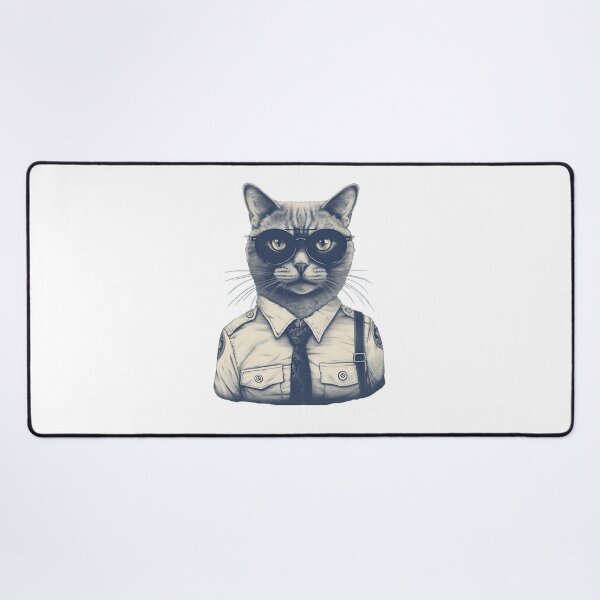 Item preview, Officer Kitty Cat designed and sold by Bad Kitties.
