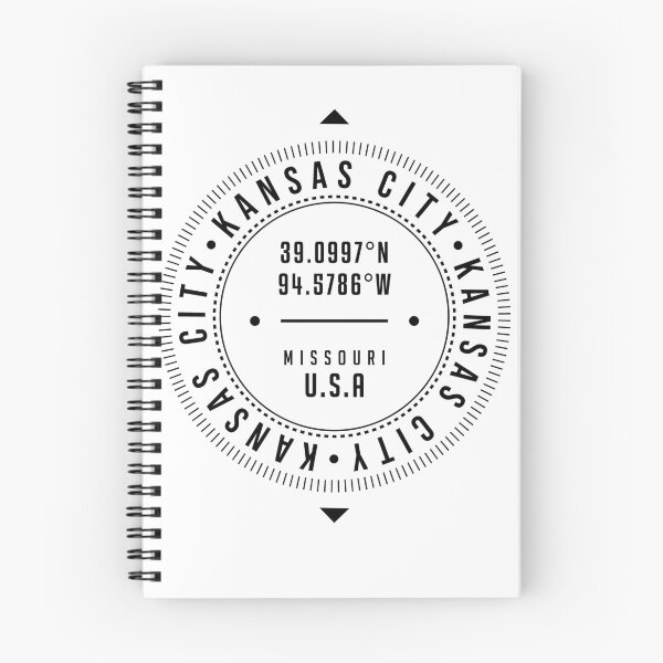 Item preview, Kansas City, Missouri, USA - 1 - City Coordinates Typography Print - Classic, Minimal designed and sold by Studio Grafiikka.