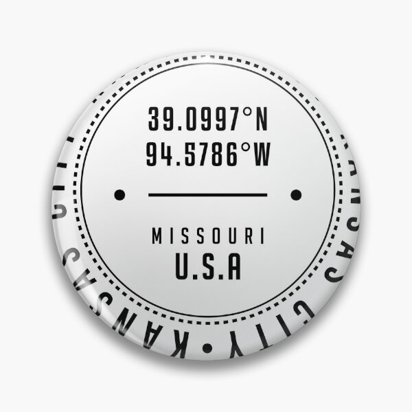 Item preview, Kansas City, Missouri, USA - 1 - City Coordinates Typography Print - Classic, Minimal designed and sold by Studio Grafiikka.