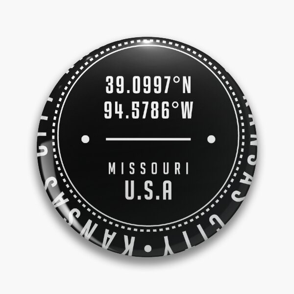 Item preview, Kansas City, Missouri, USA - 1 - City Coordinates Typography Print - Classic, Minimal designed and sold by Studio Grafiikka.