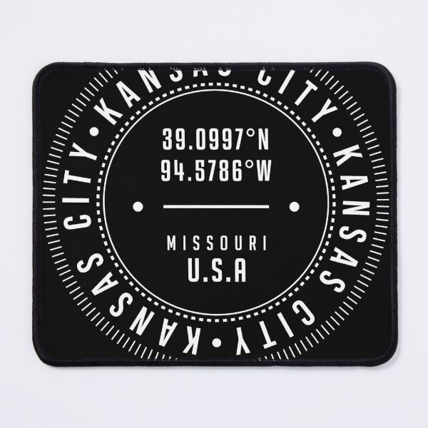 Item preview, Kansas City, Missouri, USA - 1 - City Coordinates Typography Print - Classic, Minimal designed and sold by Studio Grafiikka.