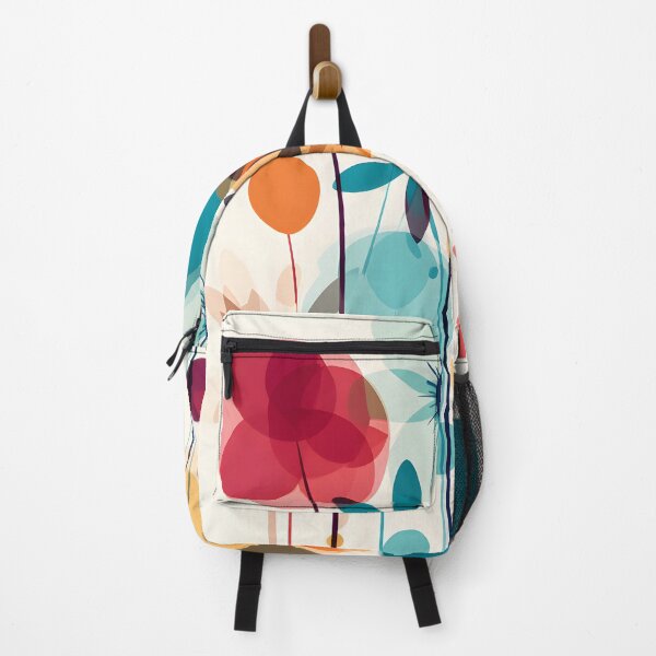 Item preview, Retro Floral | Minimalist | 60's Flowers designed and sold by StickeryPickery.