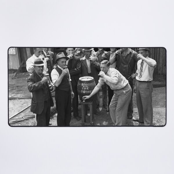 Item preview, End of Prohibition, Vintage Black and White Photo designed and sold by modernretro.