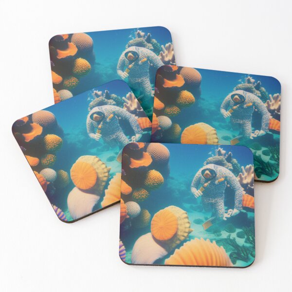 Item preview, Diver Snorkeling for Shells designed and sold by Sweet-Medley.