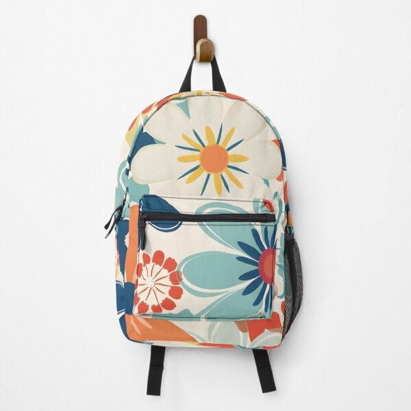 Item preview, Retro Floral | Minimalist | 60's Flowers | Mother's Day designed and sold by StickeryPickery.