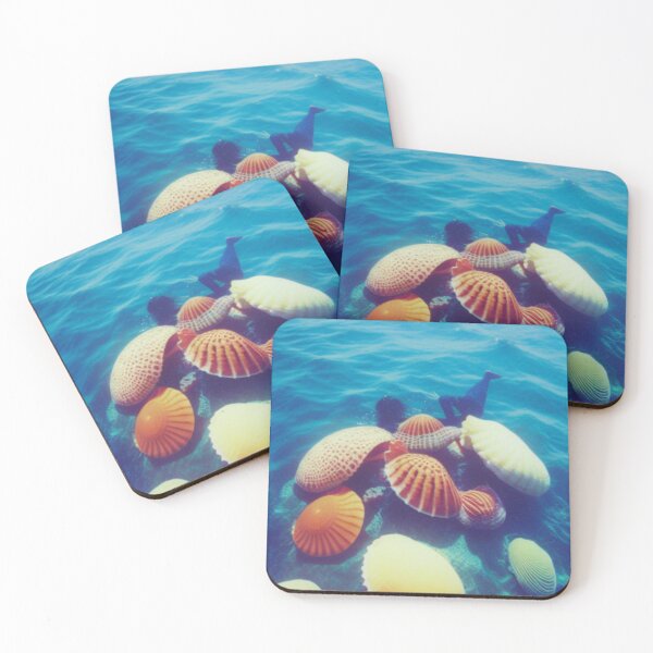 Item preview, Seashells Gather designed and sold by Sweet-Medley.