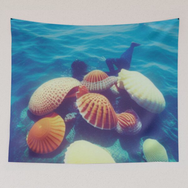 Item preview, Seashells Gather designed and sold by Sweet-Medley.