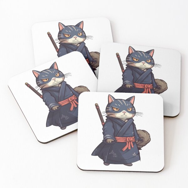 Item preview, Kendo Kitty designed and sold by Okinawa by Design.