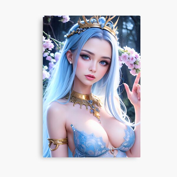 Gorgeous girl Canvas Print