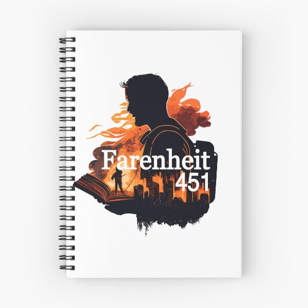 Item preview, Fahrenheit 451 designed and sold by TheArtLabStudio.