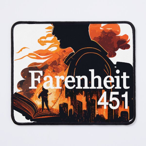 Item preview, Fahrenheit 451 designed and sold by TheArtLabStudio.