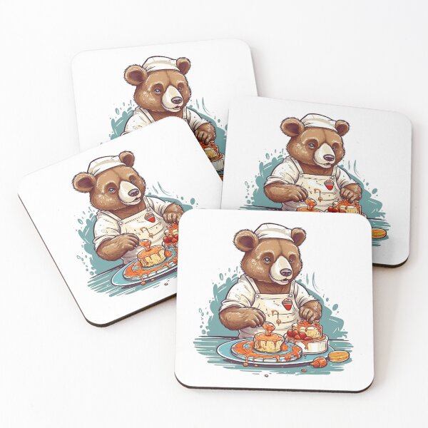 Item preview, Bear Baker: Whipping Up a Sweet Surprise! designed and sold by Designs-By-Geli.