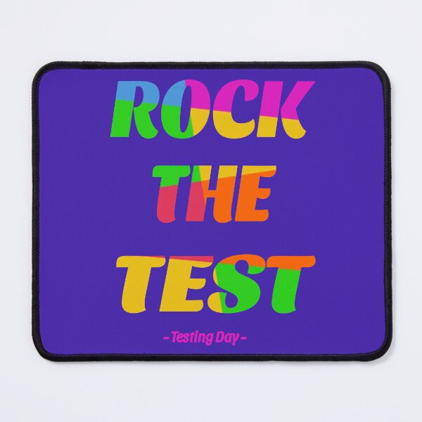 Item preview, Rock The Test Colorful Design, Rock the test don't stress , Testing Day 2023 designed and sold by KesDesigns ⭐⭐⭐⭐⭐.
