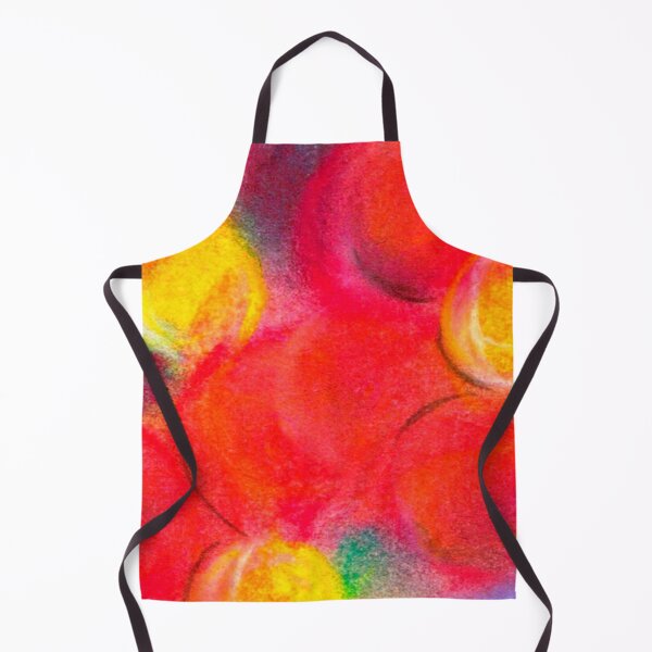 Aperçu de l'œuvre Quoi Fleurs Pastel Rouges et Jaunes créée et vendue par Artistestella.